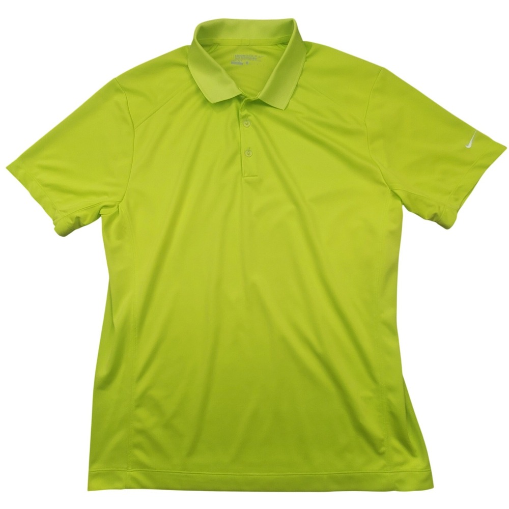 Nike Golf Tour Performance Dri-FIT Polo Shirt Mens Large Volt Green 509167-307